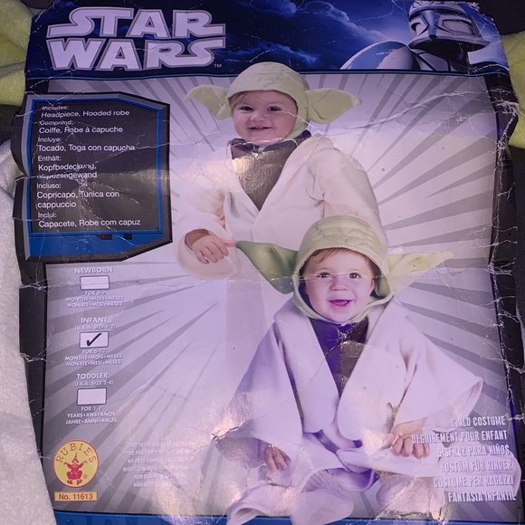 Star Wars Costumes Baby Yoda Costume Poshmark